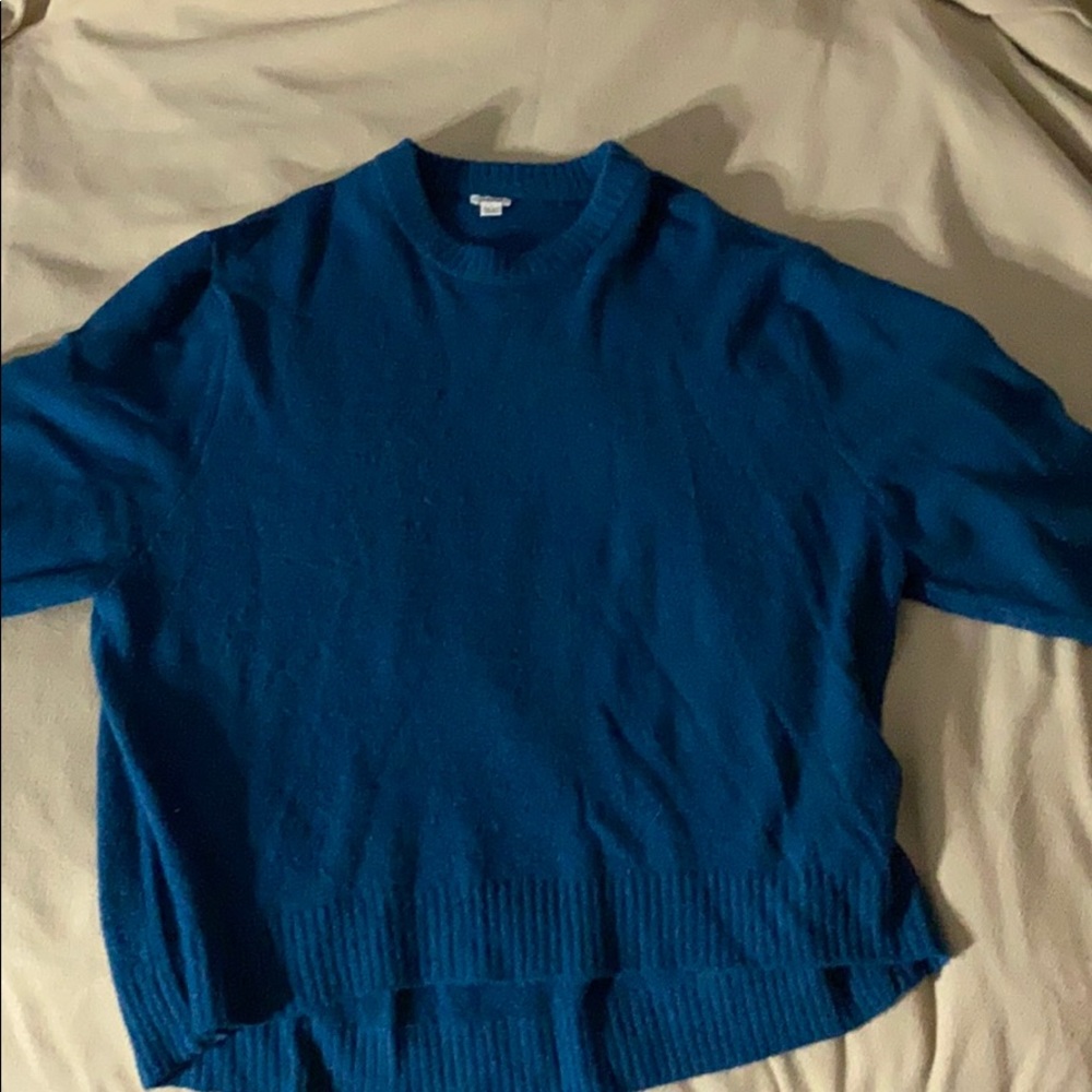 Blue sweater